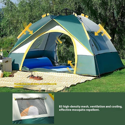 Tent Outdoor Camping 3-4 People Automatic Quickly Open