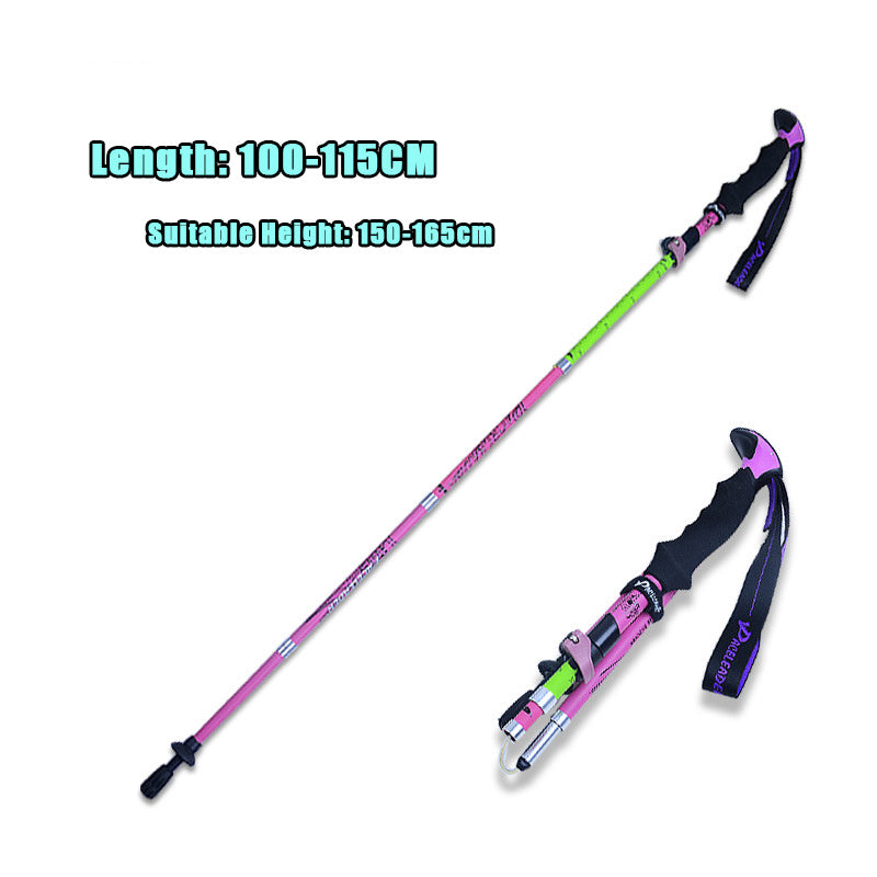 Outdoor Carbon Folding Equipment Trekking Poles