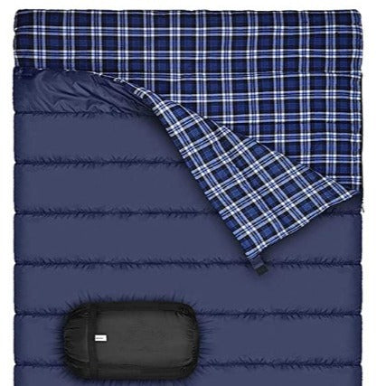 Outdoor Camping Flannel Sleeping Bag Thickened